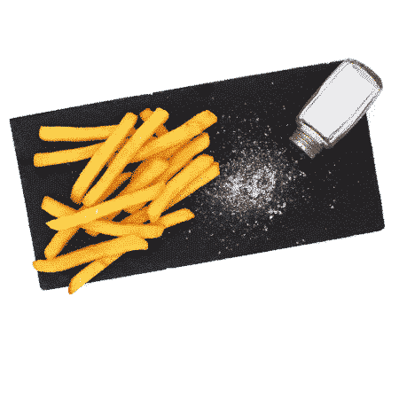 34550 salted coated classic cut fries 9 9 3 8 - Salted Coated Batatas fritas clássicas 9/9 mm
